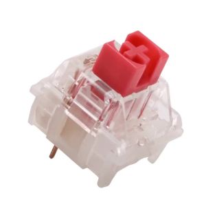 TTC Silent Red V3 45g Công Tắc HotSwap Tuyến Tính 5 Chân Cho Bàn Phím Cơ Chơi Game MX - Công Tắc Silent Red V3