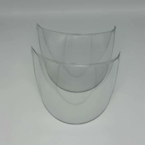 เลนส์หมวกกันน็อคจักรยานยนต์สำหรับหมวกกันน็อคครึ่งใบการป้องกันลมโปร่งใสเลนส์หมวกกันน็อคWindshield Helmet Lenses