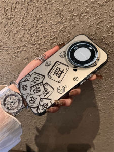 Huawei Mate70Pro Phone Case Full Cover Simple Creative Anti-Fall Color Silver Protection Shell for Huawei Mate50 pro New Model