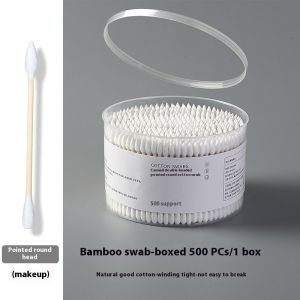 GO THRU High-Quality Cotton Swabs for Makeup and Cleaning Durable and Non-Breakable
