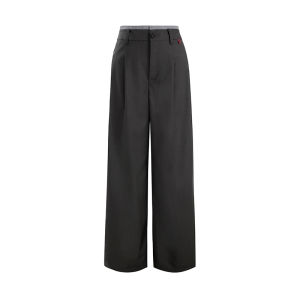 Unifree | Loose Casual Checked Trousers