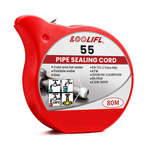 80-Meter Pipe Sealing Tape: Reusable Threaded Pipe Sealing Tape for Household Use Suitable for Metal and Plastic Pipes