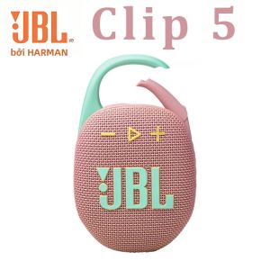 JBL | Loa Nhạc JBL CLIP5 Nhỏ Gọn Đeo Được Âm Thanh Nổi Di Động Chống Nước Âm Thanh Rõ Nét Dùng Hàng Ngày Sử Dụng Nguồn USB