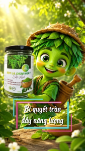 Bột lá cây chùm ngây sấy lạnh - Dalat Cordyceps