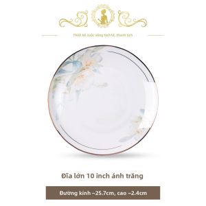 JINGDITAOCI | Bộ Dụng Cụ Bàn Ăn Sứ Sang Trọng