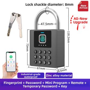 elinksmart | Fingerprint Waterproof Intelligent Padlock
