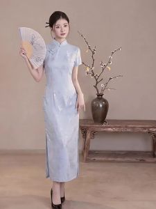 Đầm Qipao Hiện Đại Elegante Thon Gọn