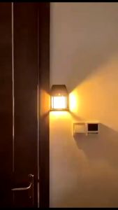 Đèn Năng Lượng Mặt Trời Cảm Biến Tự Động Gắn Tường Ngoài Trời Tấm Năng Lượng Chống Thấm Nước