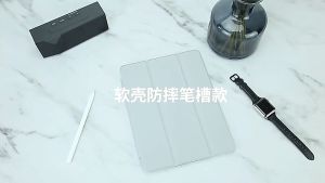 เคสป้องกัน iPad พร้อมช่องใส่ปากกาfor Mini6 Air4 Air5 Pro11 Gen7 Gen8 Gen9 Gen10 Air1/2 Gen5/6 Air3/Pro 10.5 วัสดุทียูพี