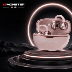 Tai nghe Bluetooth Monster XKT21 không dây thiết kế mở có thể kẹp tai