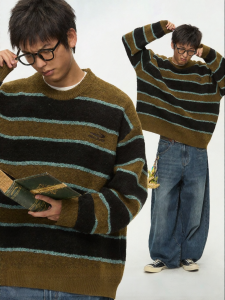 JNXS | Áo Sweater Len Thêu Ấm