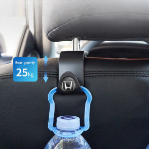 Car Hook Mobil Kait Gantungan Multifungsi Untuk Jok Belakang Mobil Dengan Car Logo Toyota / Honda / Nissan / Suzuki / Mazda