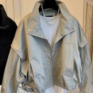 New Style French Design Windproof Jacket Short Coat