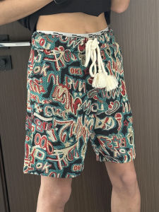 Quần Short Họa Tiết Hoa Phong Cách Mỹ Cho Nam Mùa Hè Mỏng Họa Tiết Graffiti Quần Đi Biển Quần Dài Năm Điểm Phong Cách Hawaii