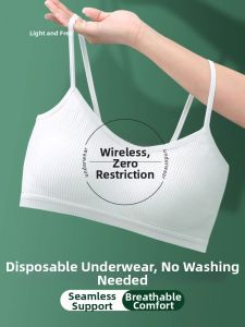 Disposable Travel Seamless Cotton Bras