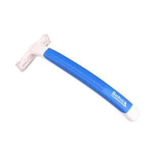 Shick Comfort Shaver Non-Disposable Manual Anti-Slip Double Layer Blade 10 ชิ้น Travel Size Shaving Razor for Men