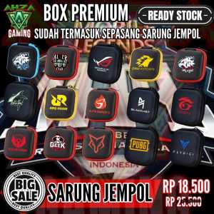 PAKET SARUNG JEMPOL GAMING MOBILE | FREE FIRE | PUBG EVOS | RRQ | ONIC | GARENA | BIGETRON | AURA | BLACKLIST | FLY DIGI | SARAFOX SARUNG JEMPOL GAME ANTI KERINGAT