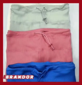 Brandor - Toggle Drawstring Legging - 2 Side Pocket - Legging Senam Olahraga Wanita By F2I ( FLG82 )
