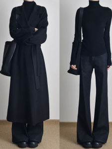 HUOLISI | Turtleneck Double-Faced Wearable Inside Outer Knitwear