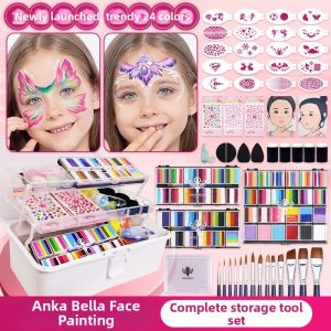 Facial Painting Colorful Paint Set