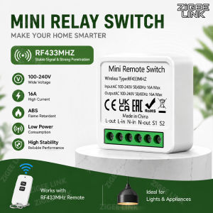 other | 16A Relay Receiver Smart Switch Mini DIY Wireless Remote Control Light Switches RF 433MHz DIY Home Automation Wireless Module