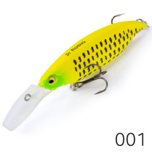D1 Minnow Mồi Câu Cá 80mm/11.5g Nhân Tạo Nổi Wobbler Có Nam Châm Nguồn Gốc Ổn Định Móc Sông Đại Dương Hồ Câu Cá DT5013