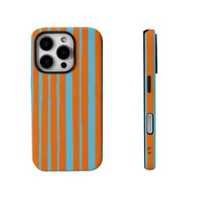 Creative Color Block Phone Case Apple Huawei Xiaomi Compatible Durable Protective Cover Stylish Design Dual-Function Design