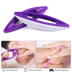 1pc Double-sided Nail Buffer Toe Nail File Brush Sponge Buffer Strips Manicure Tool for Nail Care Polishing