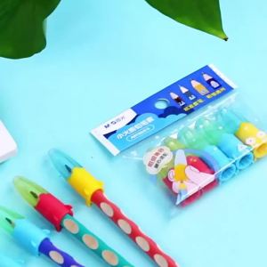 M&G | M&G Hình Tên Lửa Trong Suốt Hoạt Hình Nắp Bút Chì Chống Bụi Bẩn Chống Rơi Vỏ Bút Bút Chì Mở Rộng Đồ Dùng Học Tập Quà Tặng