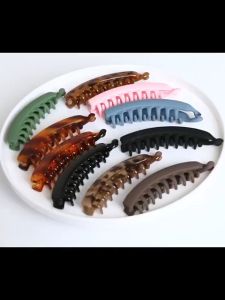 Fashion Korean Style Hair Clip Tail Clip Back of Head Grip Clip Hair Pins13Cm Large Banana Clip Hair Accessories