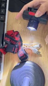 Đèn đội đầu headlamp sạc USB lựa chọn lý tưởng của thợ cắt tóc  ráy tai  cắm trại câu cá đêm và nhiều hoạt động khám phá khác