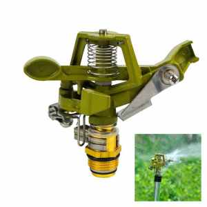Semprotan Air Taman Adjustable High Pressure Sprinkler Nozzle untuk Penyiraman Taman dan Pertanian