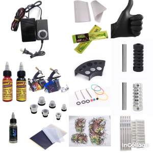 Bộ 2 máy xăm hình giá rẻ để các bạn học xăm và xăm hình