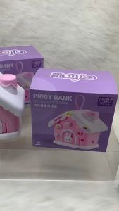 Heo Đất Hình Ngôi Nhà Dễ Thương Cho Bé Gái Với Miếng Dán 3D Tự Làm Quà Tặng Cho Trẻ Em Để Tiết Kiệm Tiền Quà Tặng Giáng Sinh Sinh Tốt Nhất Trang Trí Nhà Cửa