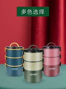 Multi Layer Thermal Lunch Box Stainless Steel Lunch Box