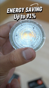 OSRAM GU10 LED VALUE BULB PAR 16 4.5W/5.5W (DIM)/7W WARM WHITE /COOL WHITE/ DAYLIGHT -240V DIMMABLE 36 DEGREE - LIGHTING