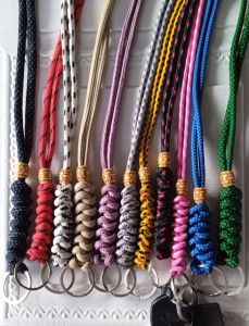 Gantungan Kunci Motor Kalung Lanyard Super Panjang / Adjustable Sling Key Chain  / Tali Kunci Motor Slempang plus Stopper