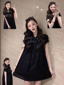 Karrar betsey | Small Fit New 2026 Black Summer A-line Dress