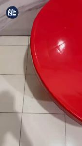 Meja Belajar Plastik Anak Taiwan Meja Paud Tk Meja Tulis Anak Bulat MJA - B