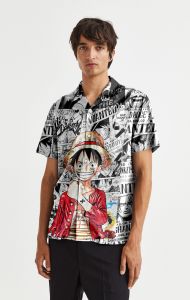 KEMEJA FULLPRINT ANIME /SPOON