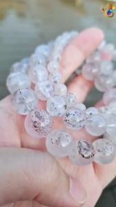 Super Premium Grade Rare Rose Quartz Dendritic Bracelet