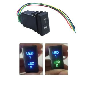 Pemilihan dan Penggunaan Sakelar Lampu Kabut Tombol Ganda Toyota Camry Corolla Prius Highlander