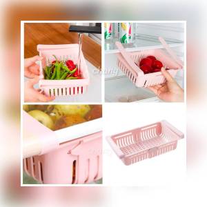 ชั้นเก็บของ ยึดหดได้ แบบลิ้นชัก เพิ่มที่เก็บของในตู้เย็น CH0693 โปรดอ่านรายละเอียดก่อนสั่งซื้อค่ะ