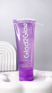 Glad2Glow Blueberry Ceramide Low PH Gel Cleanser Facial Wash