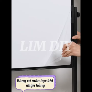 Bảng Từ Tính 2 Mặt – Viết Phấn & Viết Bút Lông Kèm Nhiều Phụ Kiện LIM DIY