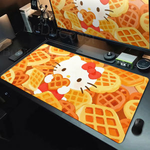 Bandai | Cute Hello Kitty XXL Mouse Pad Mousepad HD Printing Computer Gamers Locking Edge Non-slip Keyboard PC Desk Pads Office Decor