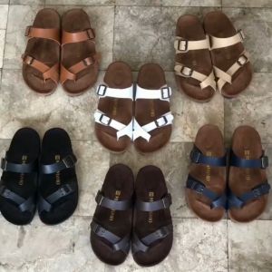 MINIMIMO Sandal Flat Kulit Casual Wanita Anti Slip MF 002