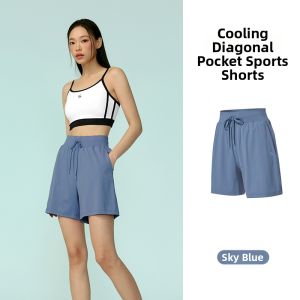 Cool Sensation Breathable Sport Shorts for Fitness Running