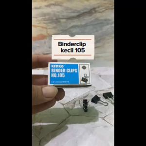 Binder Clip 105 Kecil / Binder Clip Kecil Murah 105 isi 12 Pcs