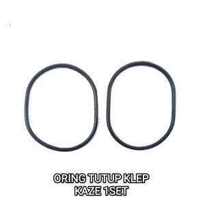 Oring Tutup Klep KAZE (Harga Per set isi 2) - Seal Sil O Ring Karet Tutup Klep KAZE R / BLITZ